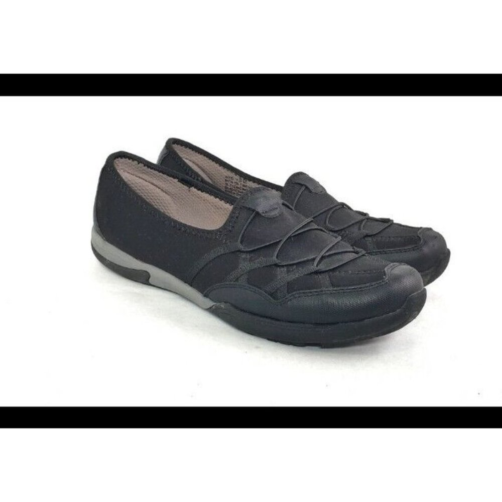 Beartrap Black Memory Foam Flat Ballet Shoes Women's Size 8